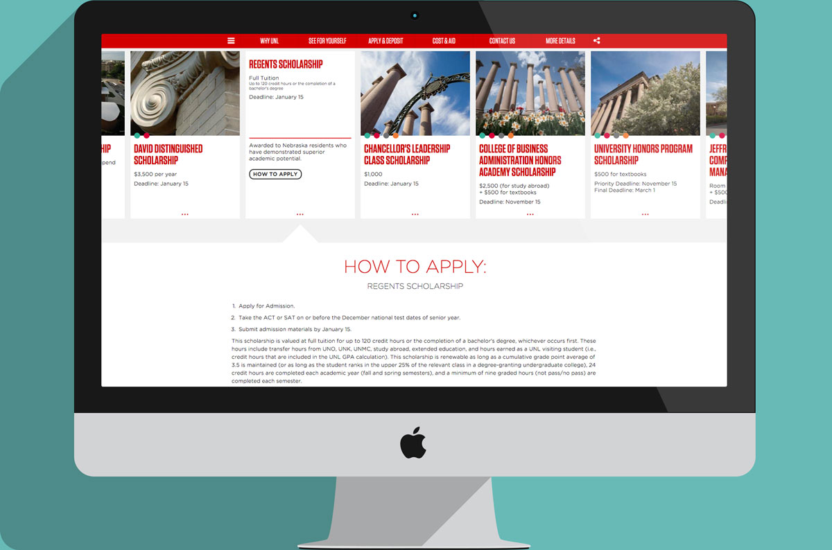 Scholarships UI Step 2